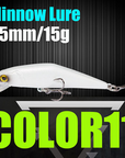 AFISHLURE Fishing Lure Wobblers Trout 85mm/15g Minnow Hard Baits Iscas Artificial Pesca Leurre