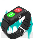 A70 Elderly GPS Positioning Watch Locator With Heart Rate Measurement Body Temperature Smart Bracelet