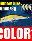 AFISHLURE Bass Wobblers Trout Fishing Lure 66mm/8g Minnow Hard Baits Iscas Artificial Pesca Leurre