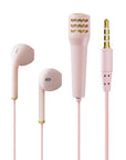 National K Song Singing Wired Mini Microphone Headset Practice Singing It Live Mobile Phone Wired Headset