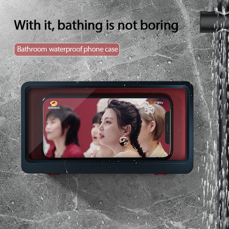 Wall Mounted Phone Box Waterproof Touch Screen Case Mobile Phone Holde – Wall Mounted Phone Box Waterproof Touch Screen Case Mobile Phone Holde –