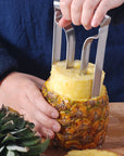 Stainless steel pineapple machine meat extractor pineapple knife eye removal peeler