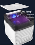 Mini Air Conditioner Air Cooler Fan 7 Colors Light USB Portable Air Conditioner Sterilization isinfection Air Cooling Fan
