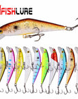 AFISHLURE Bass Wobblers Trout Fishing Lure 66mm/8g Minnow Hard Baits Iscas Artificial Pesca Leurre