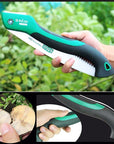 LAOA Camping Foldable Saw Portable Secateurs Gardening Pruner 10 Inch Tree Trimmers Camping Tool for Woodworking Saw Trees