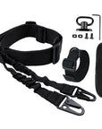 Ordinary Double Point Rope Suit CS Nylon Tactical Strap Cross Body Nylon Tactical Gun Rope