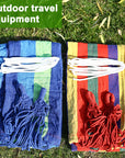 280*80cm Camping Portable Outdoor Hammock Folding Single Hanging Canvas Hammock
