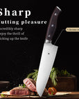 Chef knife 7Cr17mov Stainless Steel Kitchen GoodsProfessional Cooking Tool