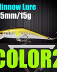 AFISHLURE Fishing Lure Wobblers Trout 85mm/15g Minnow Hard Baits Iscas Artificial Pesca Leurre