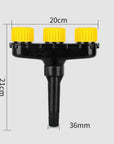 Multi-Head Spraying Porous Spray Head Watering Vegetable Garden Watering Water Pipe Spray Water Sprinkler Sprayer Nozzle