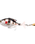 9.5cm/16.9g Propeller Rotating Tractor Fishing Bait Road Sub-Bait Floating Water Rock Chubby Water Surface Wave Climbing