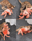 USB Pet Cat Toys Floppy Lobster Interactive Cat Toy
