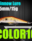 AFISHLURE Fishing Lure Wobblers Trout 85mm/15g Minnow Hard Baits Iscas Artificial Pesca Leurre