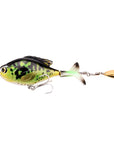 9.5cm/16.9g Propeller Rotating Tractor Fishing Bait Road Sub-Bait Floating Water Rock Chubby Water Surface Wave Climbing