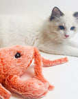 USB Pet Cat Toys Floppy Lobster Interactive Cat Toy