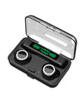 New Product F9 Wireless Binaural Private Model TWS Power Display Touch 5.0 Digital Display With Power Bank F9-5