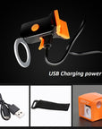Multi Lighting Modes Bicycle Light USB Charge Led Bike Light Flash Tail Rear Bicycle Lights for Mountains Bike Seatpost