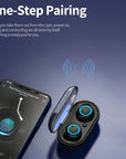 w12 Wireless Binaural Private Model TWS Power Display Touch 5.0 Digital Display With Power Bank