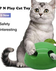 New Cat Toy Pop Play Pet Toy Ball POP N PLAY Cat Scratching Device Funny Traning Cat Toys For Cat Sharpen Claw Pet Supplies