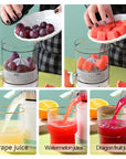 Portable Charging USB Electric Orange Juicer Household Mini Juicer Lemon Juicer Cup