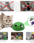 New Cat Toy Pop Play Pet Toy Ball POP N PLAY Cat Scratching Device Funny Traning Cat Toys For Cat Sharpen Claw Pet Supplies