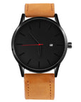 Men's Watches Fashion Leather Quartz Watch Men Casual Sports Male erkek kol saati Wristwatch Montre Hombre Relogio Masculino