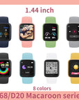 D20S smart bracelet 1.44 inches screen Y68 smart bracelet heart rate blood pressure monitoring pedometer bracelet