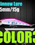 AFISHLURE Fishing Lure Wobblers Trout 85mm/15g Minnow Hard Baits Iscas Artificial Pesca Leurre