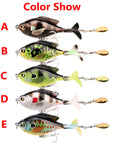 9.5cm/16.9g Propeller Rotating Tractor Fishing Bait Road Sub-Bait Floating Water Rock Chubby Water Surface Wave Climbing