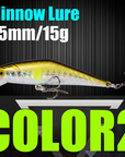 AFISHLURE Fishing Lure Wobblers Trout 85mm/15g Minnow Hard Baits Iscas Artificial Pesca Leurre