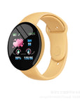New D18S Macaron Heart Rate Exercise Step Meter Health Monitoring Eight Colors Custom Background Smart Bracelet
