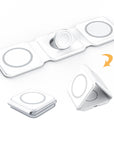 Magsafe15W Fast Charging Wireless Charging Three-In-One Folding Magnetic Wireless Charger For Apple Headset Watch