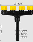 Multi-Head Spraying Porous Spray Head Watering Vegetable Garden Watering Water Pipe Spray Water Sprinkler Sprayer Nozzle