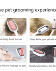 Pet Cleaning And Hair Removal Comb Cat Comb To Remove Floating Hair Pet Comb Brush Disposable Wipes For Long Hair And Short Hair
