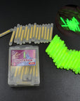 FISH KING 150pcs/lot Fishing Luminous Float 4.5*39mm Glowing Fluorescent Light Stick Night Float For Carp