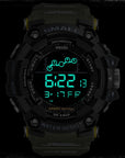 Mens Watch Military Water resistant SMAEL Sport watch Army led Digital wrist Stopwatches for male 1802 relogio masculino Watches