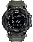 Mens Watch Military Water resistant SMAEL Sport watch Army led Digital wrist Stopwatches for male 1802 relogio masculino Watches
