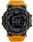 Mens Watch Military Water resistant SMAEL Sport watch Army led Digital wrist Stopwatches for male 1802 relogio masculino Watches