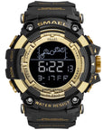 Mens Watch Military Water resistant SMAEL Sport watch Army led Digital wrist Stopwatches for male 1802 relogio masculino Watches