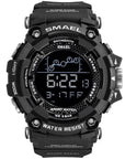 Mens Watch Military Water resistant SMAEL Sport watch Army led Digital wrist Stopwatches for male 1802 relogio masculino Watches