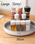 360° Rotating Storage Rack Multifunctional Seasoning Organizer Shelf Oilproof Non-slip Kitchen supplies Holder For Home