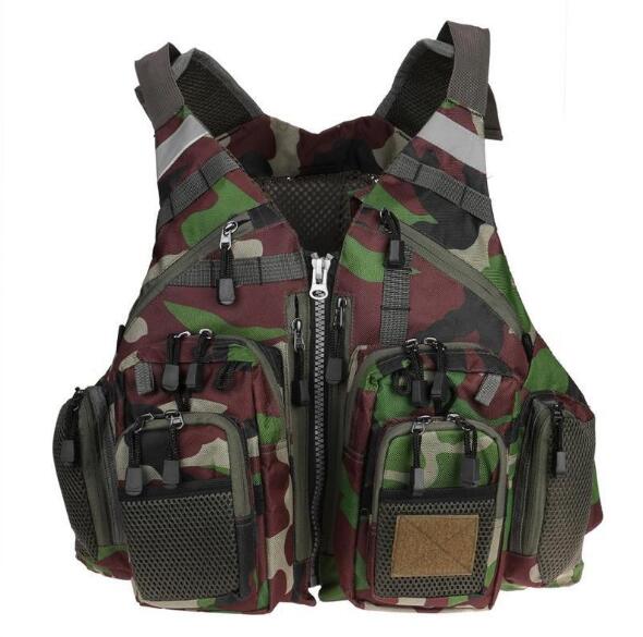 
  
  Outdoor Sport Fishing Life Vest Men Breathable Swimming Life Jacket Safety Waistcoat Survival Utility Vest
  
