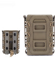 Live CS Tactical Waist Hanging Box 5.56&7.62 Elastic Scorpion Quick Pull Outdoor Multi purpose Kit