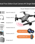 R20 Cross-Border Drone GPS HD Aerial Photography 4K Dual-Camera Optical Flow Positioning Quadcopter 6K Return To Follow