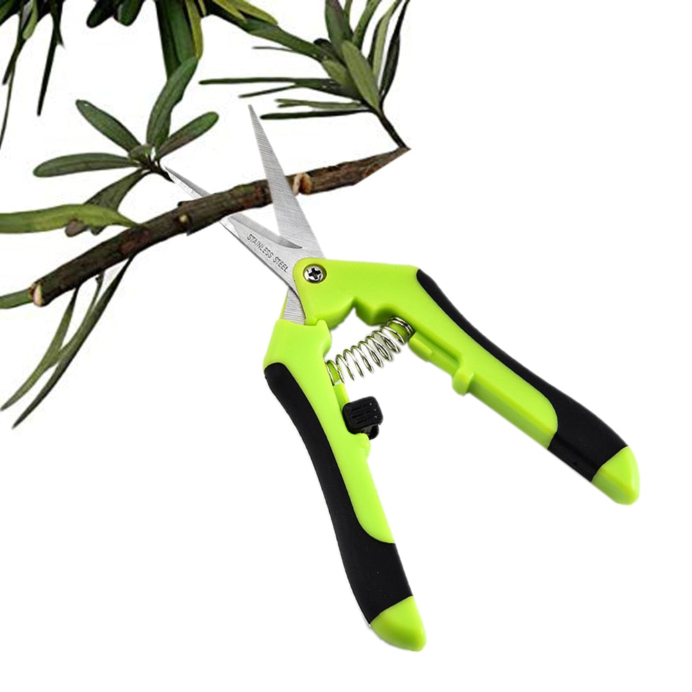 
  
  Multifunctional Garden Pruning Shears Fruit Picking Scissors Trim Weed Household Potted Branches Small Scissors Gardening Tools
  
