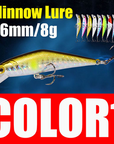 AFISHLURE Bass Wobblers Trout Fishing Lure  66mm/8g Minnow  Hard Baits Iscas Artificial Pesca Leurre