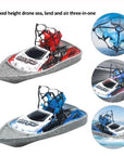 RC Boat Flying Air Boat Radio-Controlled Machine on the Control Panel Birthday Christmas Gifts Remote Control Toys for Kids