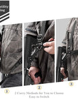 QD Buckle Double point Tactical Nylon MS4 Tactical Gun Rope Slanting Double point Strap Outdoor Real Person CS Training Nylon Gun Strap