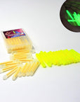 FISH KING 150pcs/lot Fishing Luminous Float 4.5*39mm Glowing Fluorescent Light Stick Night  Float For Carp