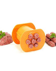 Meat Strip Hot Dog Maker Kitchen Gadget Squeeze Meat Strip Meatball Model Sausage Mold Meat Press